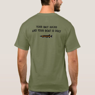 JohnnyLure Fischen T - Shirt Ihr Köder Sux..