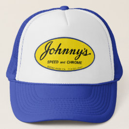 Johnny's Speed and Chrome Vintag Truckerkappe