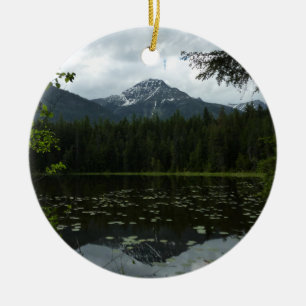 Johns Lake II im Glacier-Nationalpark Keramikornament