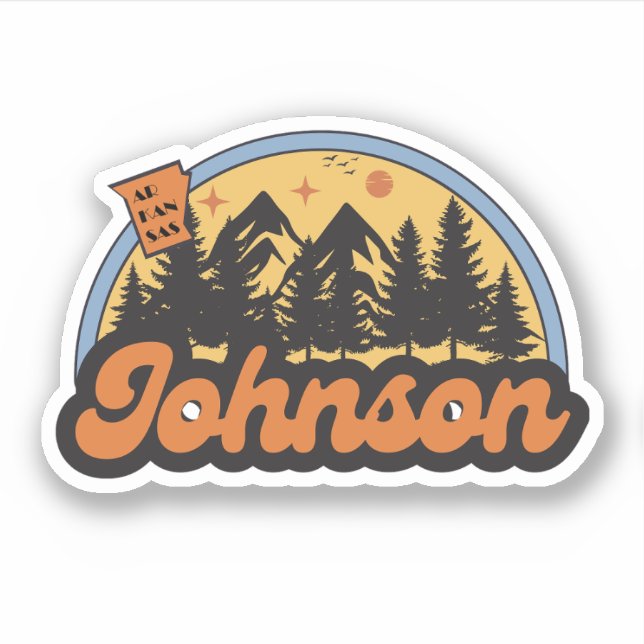 Johnson, Arkansas Sticker (Vorderseite)