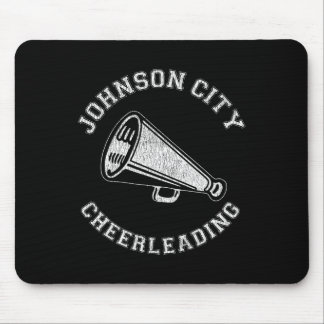 Johnson City Cheer gestresstes Retro-90er-Jubel Mousepad