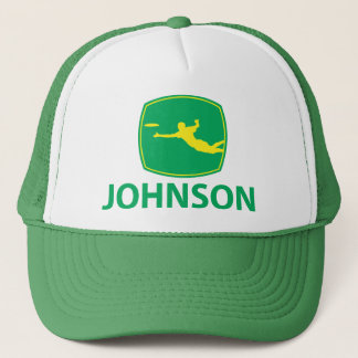 Johnson Deere w/Yellow Truckerkappe