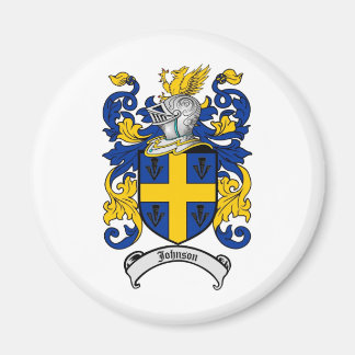 Johnson Familienwappen - Wappenschild Magnet