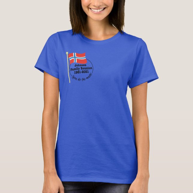 Johnson Family Wiedersehen T - Shirt 2021 (W) (Vorderseite)