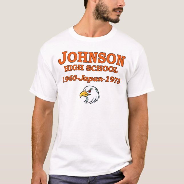 johnson High School japan Wiedersehen-Shirt T-Shirt (Vorderseite)