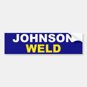 Johnson-Schweißung Autoaufkleber