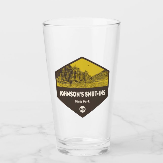Johnsons Shut-Ins Staat Park Missouri Glas (Vorderseite)