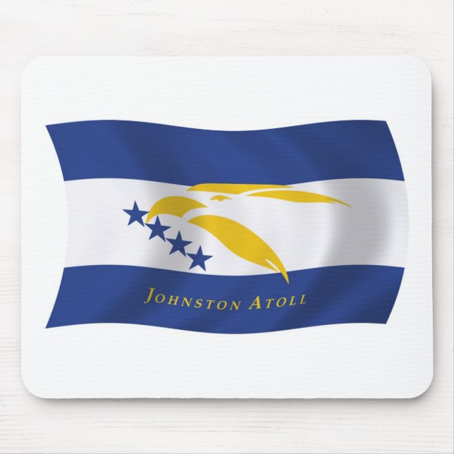 Johnston Atoll Flag Mousepad (Vorne)