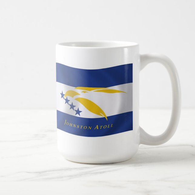 Johnston Atoll Flag Tasse (Rechts)