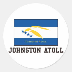Johnston Atoll Runder Aufkleber