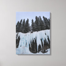 Johnston Canyon Canvas Print