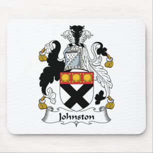 Johnston-Familienwappen Mousepad