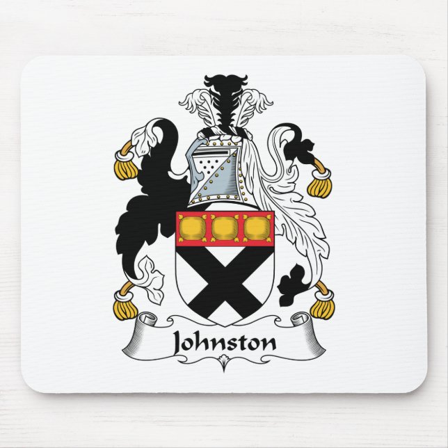 Johnston-Familienwappen Mousepad (Vorne)