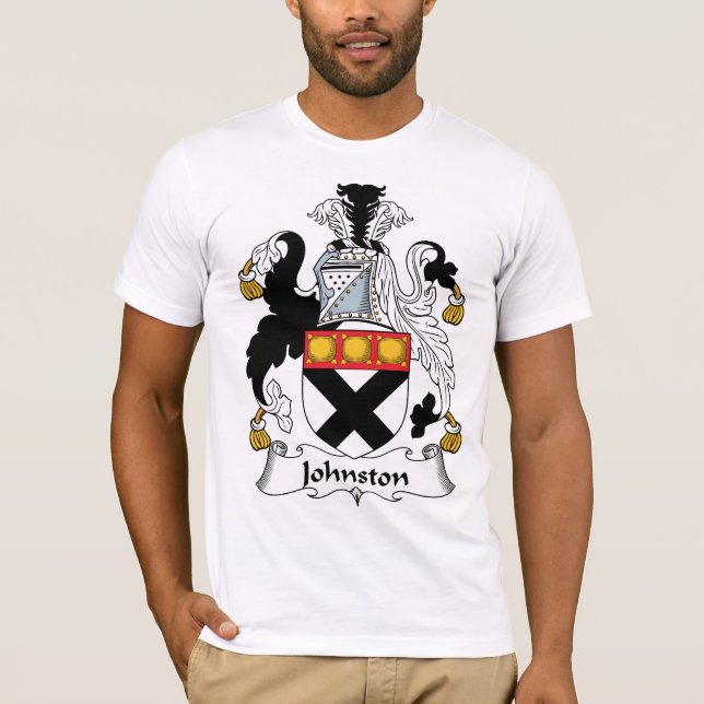 Johnston-Familienwappen T-Shirt (Vorderseite)