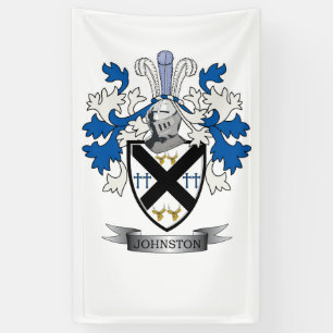 Johnston-Familienwappen-Wappen Banner