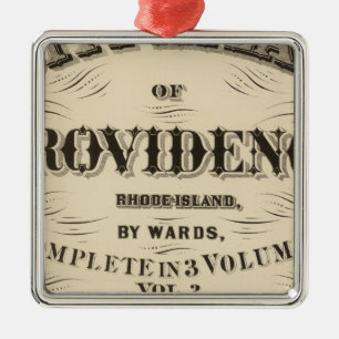 Johnston Rhode Island Ornament Aus Metall