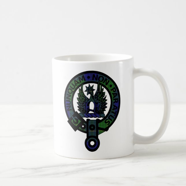Johnstone Clan Wappen Kaffeetasse (Rechts)