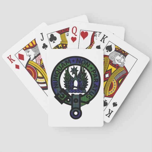 Johnstone Clan Wappen Spielkarten (Rückseite)