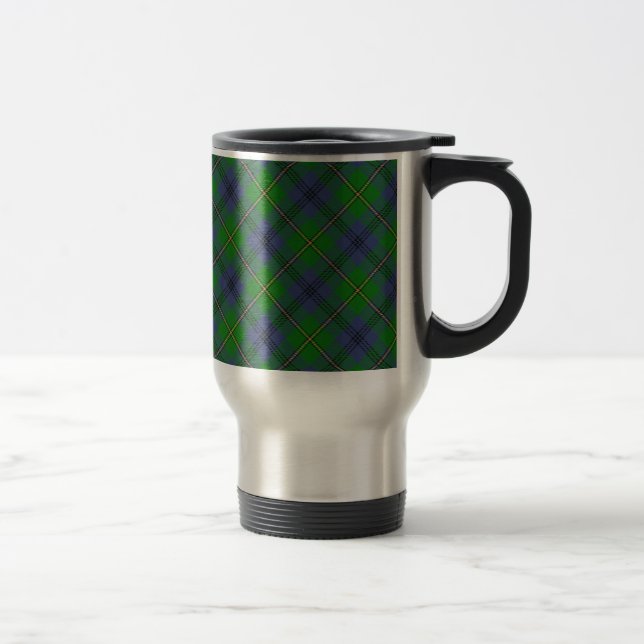 Johnstone Scottish Clan Tartan Design Reisebecher (Rechts)