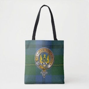 Johnstone Tartan & Abzeichen Tasche