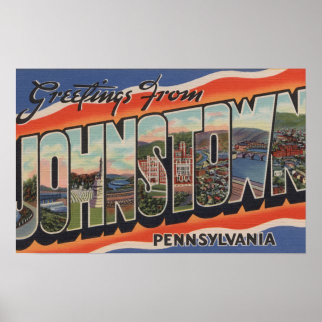 Johnstown, Pennsylvania - Große Briefszenen 2 Poster (Vorne)