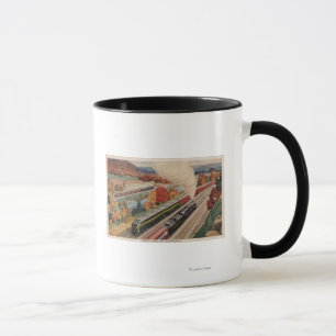 Johnstown, Pennsylvania (Handels-Züge) Tasse