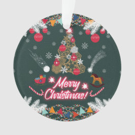 Joie à feuillage persistant de Noël