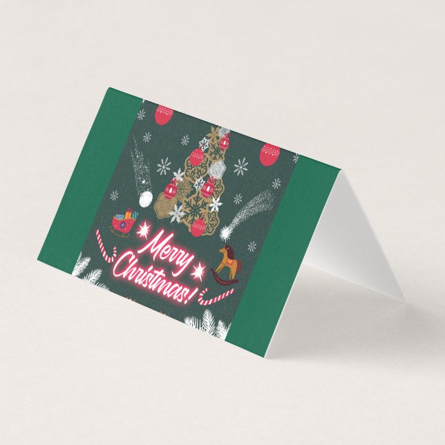 Joie à feuillage persistant de Noël (Front)