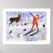 Joie au monde La création de LeeMarie Poster