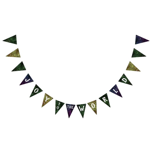 Joie aux drapeaux de bannière d'étamine de vert du (Tout)