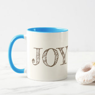 Joie Couleur Personnalisée Mug Noël Mug cadeau de 