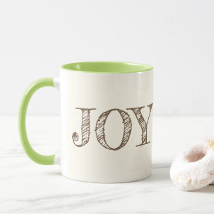 Joie Couleur Personnalisée Mug Noël Mug cadeau de 
