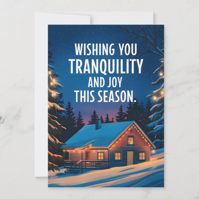 Joie de la saison - Carte de Noël (Devant)