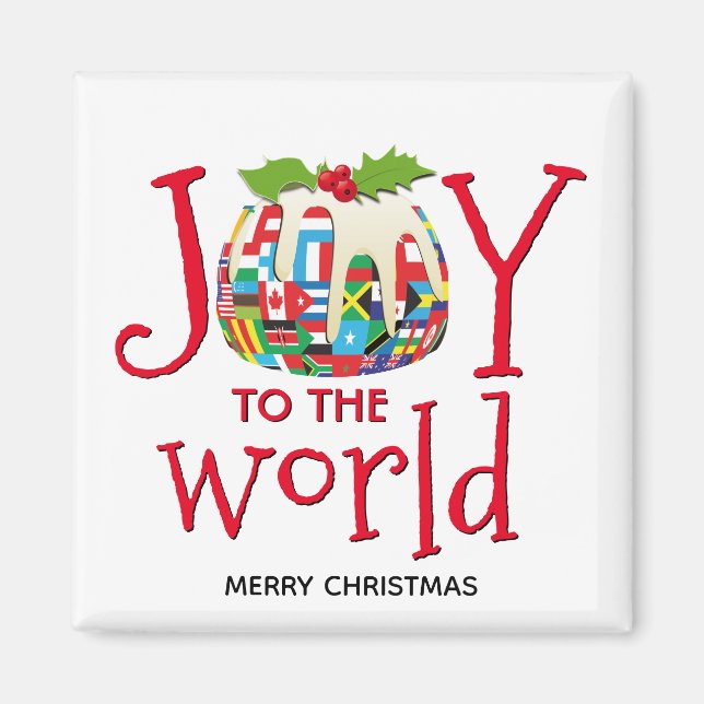 JOIE DE Noël AU Magnet MONDIAL (Devant)