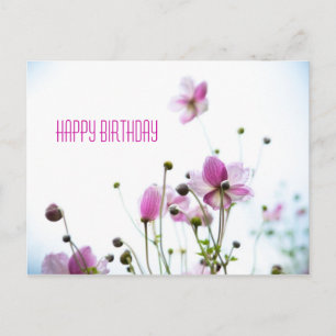 Joie de Vivre ・ Carte postale Anniversaire