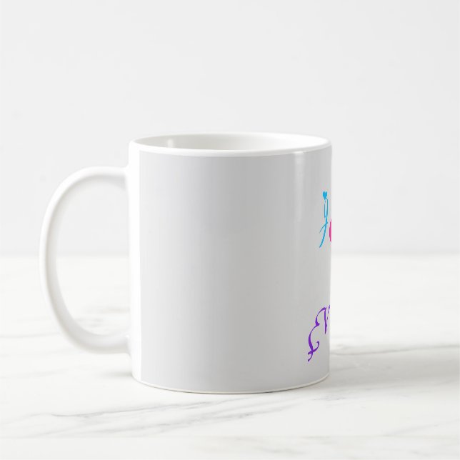 Joie de vivre kaffeetasse (Links)