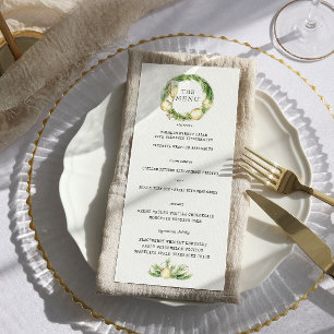 Joie Étincelante Menu de Mariage de Verdure d'Hi