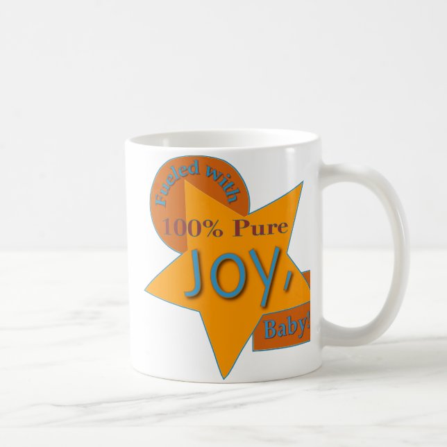 Joie pure de 100% ! Tasse (Droite)