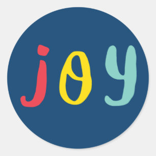 Joie toujours brillante Multi-Couleur Stickers V