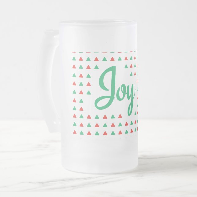 Joie Vitre Frosted Beer Mug (Devant gauche)