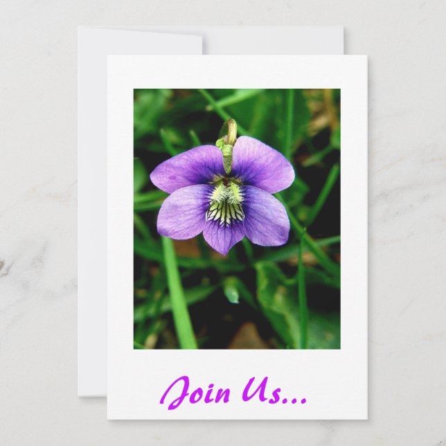 Joignez-nous… Invitation d'anniversaire (Devant)