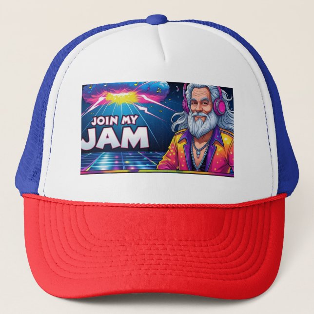 Join My Jam CAP Truckerkappe (Vorderseite)