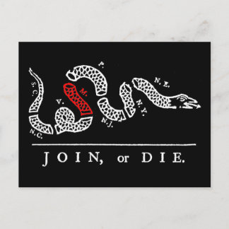 JOIN oder DIE Maryland Postkarte