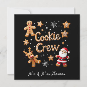 Join the Cookie Crew Ihr ultimatives Weihnachtsfes Einladung