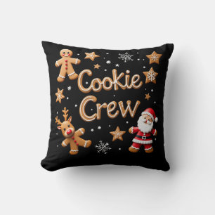 Join the Cookie Crew Ihr ultimatives Weihnachtsfes Kissen