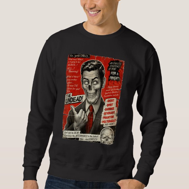 Join the Untot Comic Halloween Sweatshirt (Vorderseite)