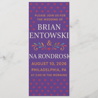 Join Us for a Day of Love and Celebration Einladung