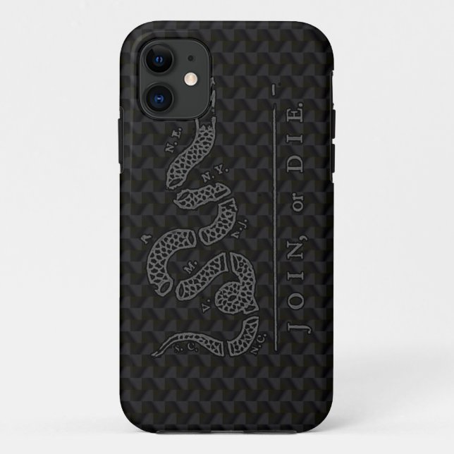 Joindre ou mourir coque iphone (Dos)