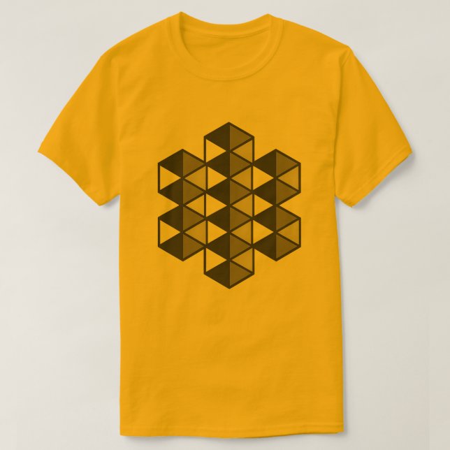 Joined Triangles Men's T-Shirt (Design vorne)