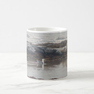 Joints de port et tasse de mouette